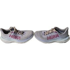 HOKA One One Mach 5 Everyday Training Shoes W Sz 9B Ocean Mist Evening Sky EUC